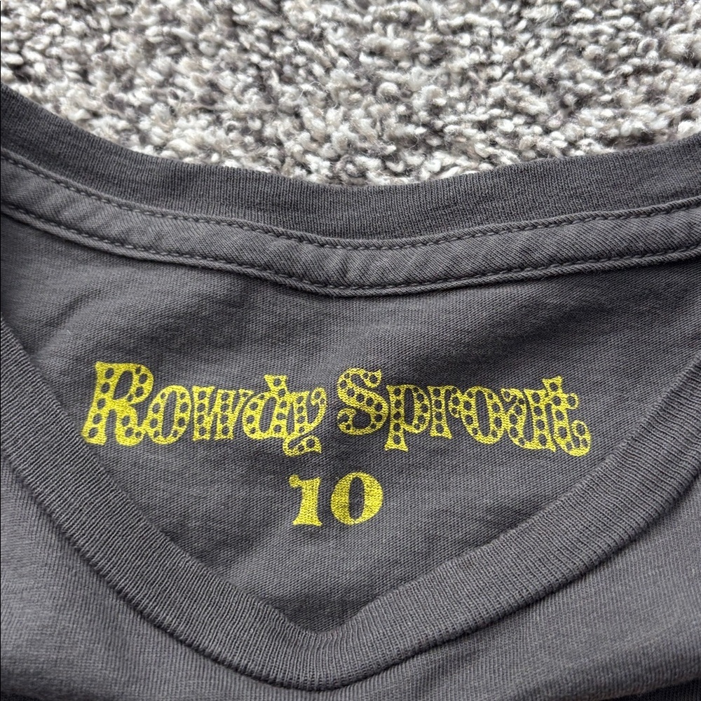EUC Rowdy Sprout Johnny Cash Tee Size 10 - Picture 3 of 4